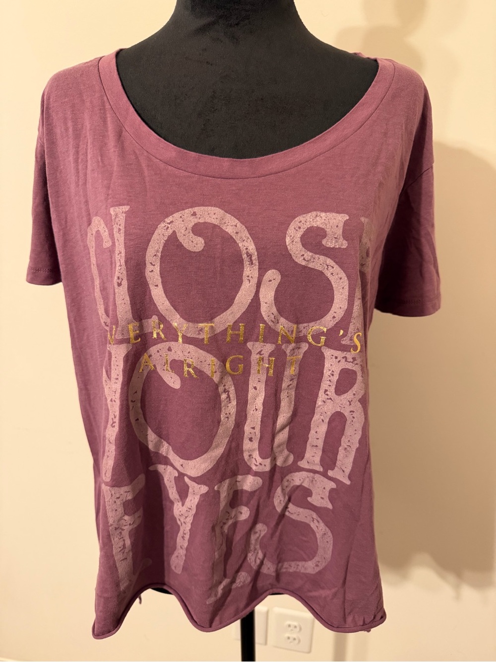 Jesus Christ Superstar Graphic Tee - Dusty Mauve